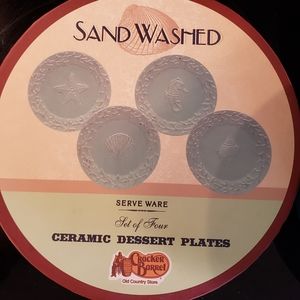 Cracker Barrel Coastal Dessert Plates
